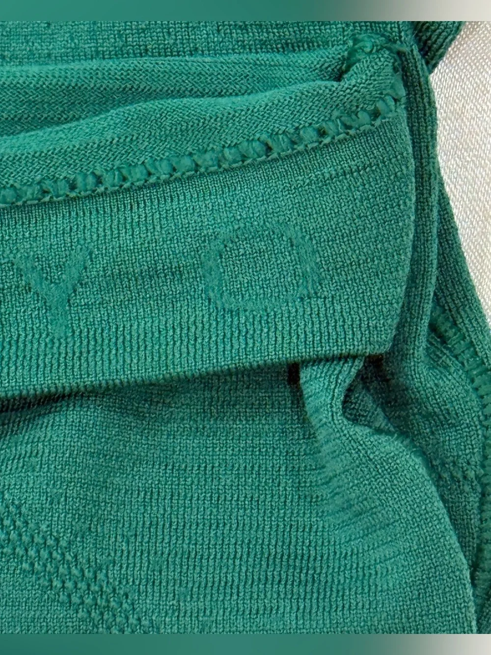 Lululemon Swiftly Tech Cropped Short Sleeve Shirt 2.0 Size 0 Cascadia Green Yoga - Picture 6 of 7